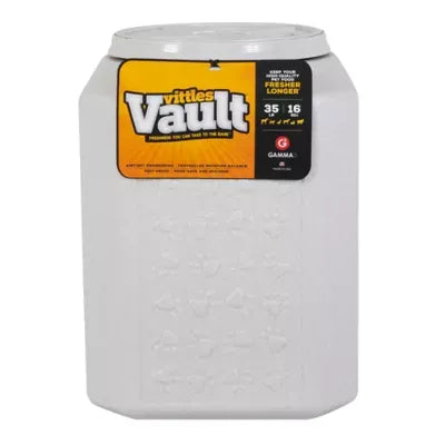 Vittles Vault® by GAMMA2 Paw Print Pet Food Container