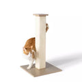 Whisker City® 28-in White Sisal Cat Scratching Post