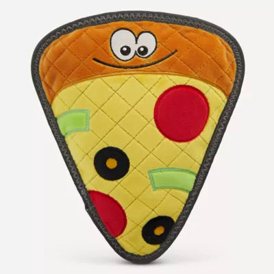 Joyhound® Rip Roarin' Tough® Pizza Plush Squeaker Dog Toy