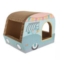 Whisker City® Trailin' Off Trailer Corrugate Cat Scratcher 15.9x10.75x11.75in