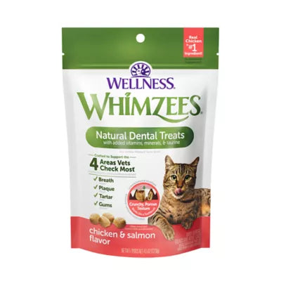 Whimzees Dental Cat Treat Salmon