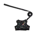 Whisker City® Black Moon Cat Harness and Leash Combo Set