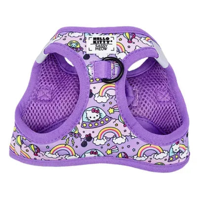 Sassy Meow Hello Kitty® Purple Neoprene Step-In Cat Harness