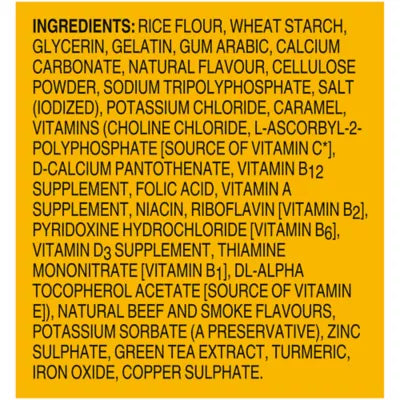 Pedigree Dentastix Oral Care Beef Flavour Adult Dog Treats For Small Breeds Reduces Plaque & Tartar Pedigree