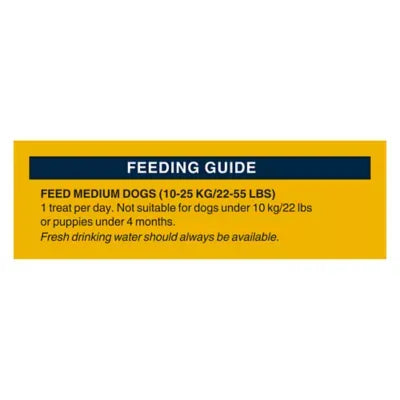 Pedigree Dentastix Oral Care Beef Flavour Adult Dog Treats For Medium Breeds Reduces Plaque & Tartar