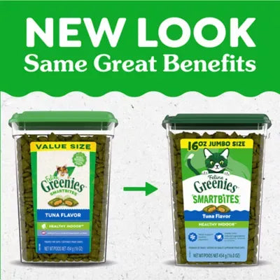 Greenies™ Feline Greenies SmartBites Indoor Care Adult Cat Treats - Natural, Tuna