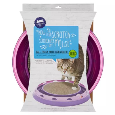 Whisker City® Ball Track & Scratcher Cat Toy