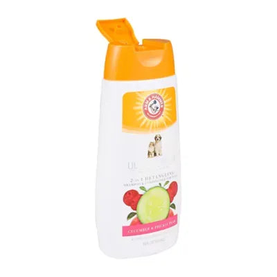 Arm & Hammer ™ Ultra Fresh 2-in-1 Detangling Dog Shampoo - Cucumber/Prickly Pear 16 oz