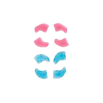 Whisker City® Pink & Blue Cat Nail Caps, Includes Nail File & Adhesive - Small Cat 40 Count