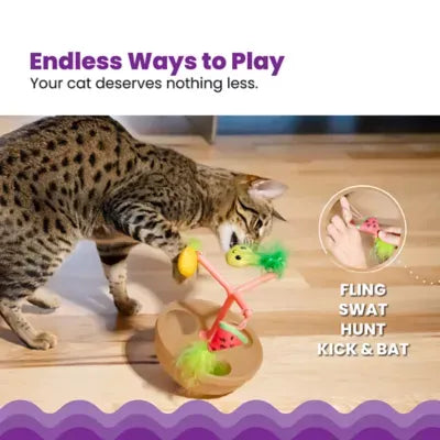 Catstages Hunt N Wobble Fruit Bowl Cat Toy