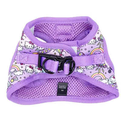 Sassy Meow Hello Kitty® Purple Neoprene Step-In Cat Harness