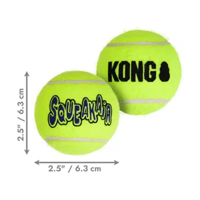 KONG® AirDog® Tennis Ball Set Squeaker Dog Toy - 6 Pack