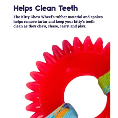 Catstages Dental Kitty Chew Wheel Cat Toy