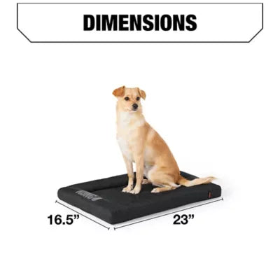 KONG® Durable Crate Dog Mat Black & Olive 23 inch/Small - 48 inch/X-Large