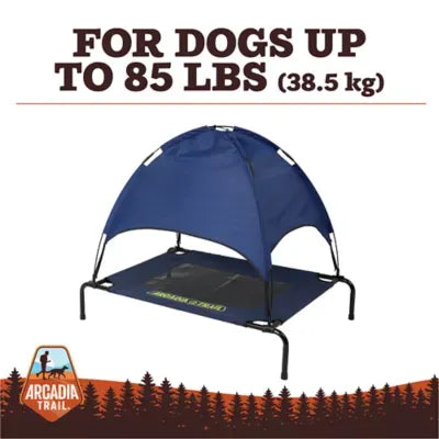 Arcadia Trail® Sun Shade Elevated Dog Cot