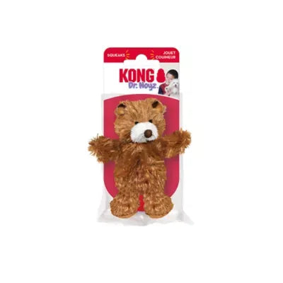 KONG® Teddy Bear Plush Squeaker Dog Toy