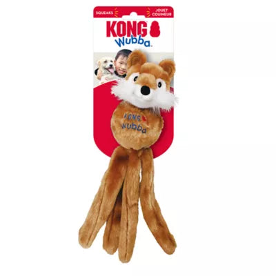 KONG® Wubba™ Friends Plush Squeaker Dog Toy (Character Varies)