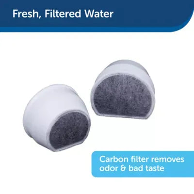 PetSafe® Drinkwell Replacement Carbon Filters - Ceramic Water Fountain Filters - 4-Pack