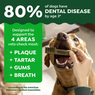 Greenies™ Adult Teenie Dog Dental Treats - Natural, Oral Health, Blueberry