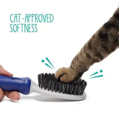 Whisker City® Soft Bristle Cat Grooming Brush