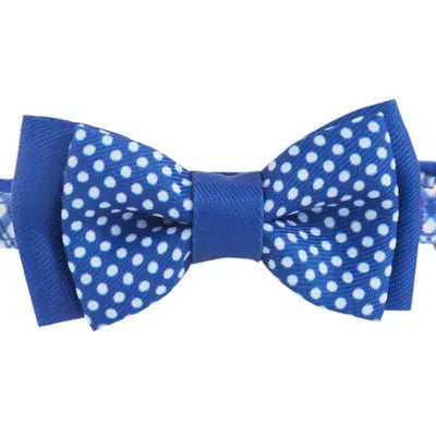Whisker City® Blue Plaid Cat Collar, Easy Release Cat Collar, Breakway Collar, Kitten, Blue