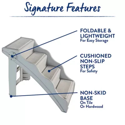 Top Paw® 4-Step Foldable Plastic Steps