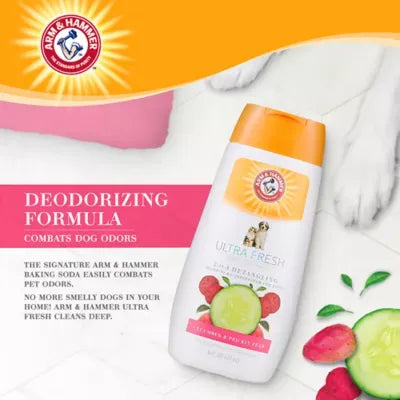 Arm & Hammer ™ Ultra Fresh 2-in-1 Detangling Dog Shampoo - Cucumber/Prickly Pear 16 oz