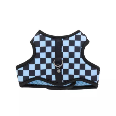 Whisker City® Cat Leash & Cat Harness, Combo, Kitten Size Available, Blue Checkered