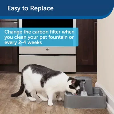 PetSafe® Drinkwell Replacement Carbon Filters - Ceramic Water Fountain Filters - 4-Pack