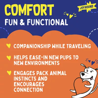 Joyhound® Crazy Comfy Realistic Rabbit Plush Squeaker Dog Toy