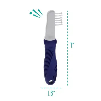 Whisker City® Dematting Undercoat Pet Rake Grooming Tool
