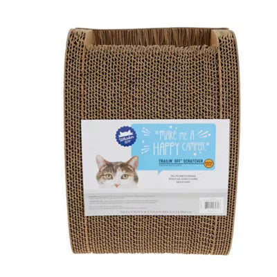 Whisker City® Trailin' Off Trailer Corrugate Cat Scratcher 15.9x10.75x11.75in