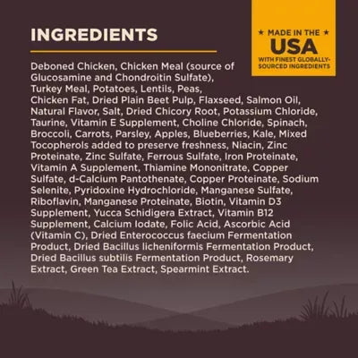 Wellness Core+ High Protein Kibble + Savory Freeze-Dried Pieces - Beef & Barley, Wholesome Grains