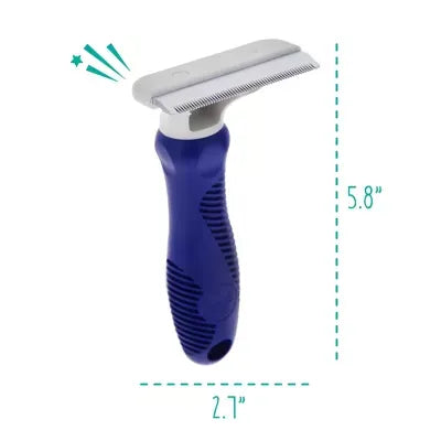 Whisker City® Short to Medium Hair & Undercoat Deshedding Tool Cat Brush