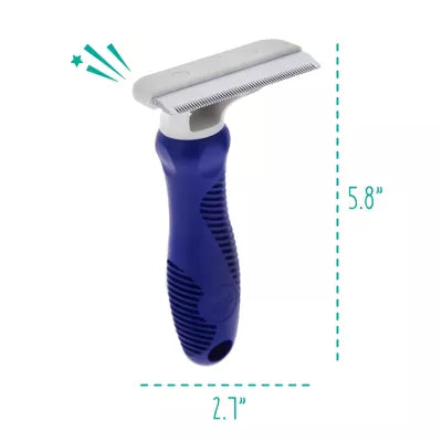 Whisker City® Short to Medium Hair & Undercoat Deshedding Tool Cat Brush