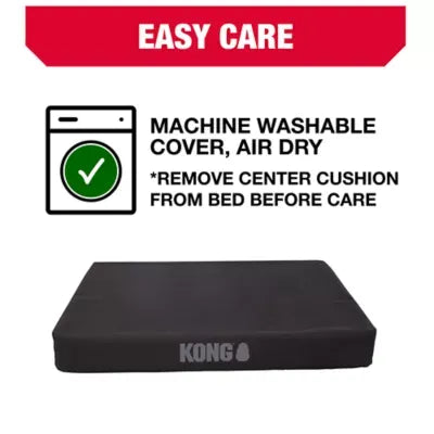 KONG® Orthopedic Durable Dog Bed with Water-Resistant Cover, Multiple Colors, 38L x 30W