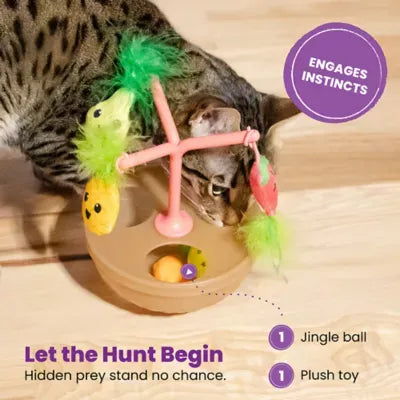Catstages Hunt N Wobble Fruit Bowl Cat Toy