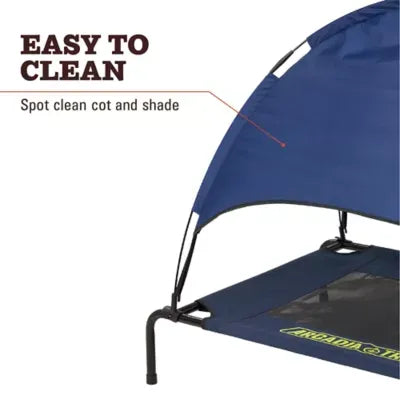 Arcadia Trail® Sun Shade Elevated Dog Cot