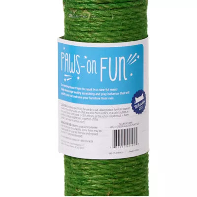 Whisker City® 26-in Green Cactus Sisal Cat Scratching Post