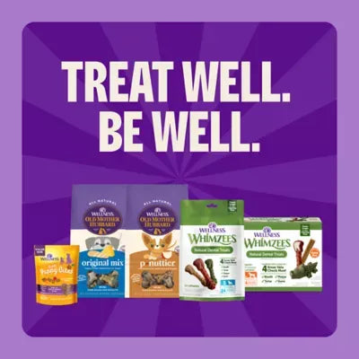 Whimzees Alligator Medium Dog Dental Treats - Vegetable