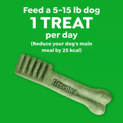 Greenies™ Adult Teenie Dog Dental Treats - Natural, Oral Health, Blueberry