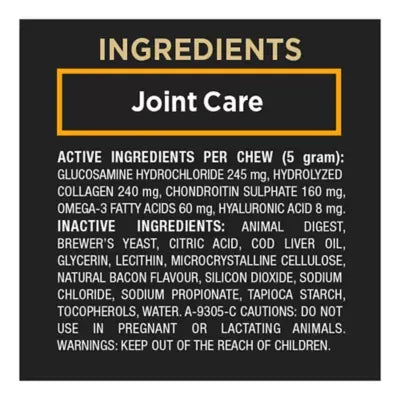 Purina Pro Plan Veterinary Joint Care Dog Supplements