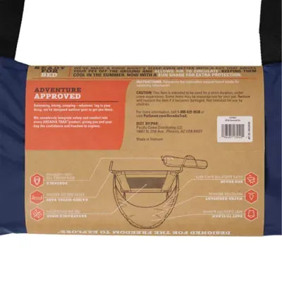Arcadia Trail® Sun Shade Elevated Dog Cot