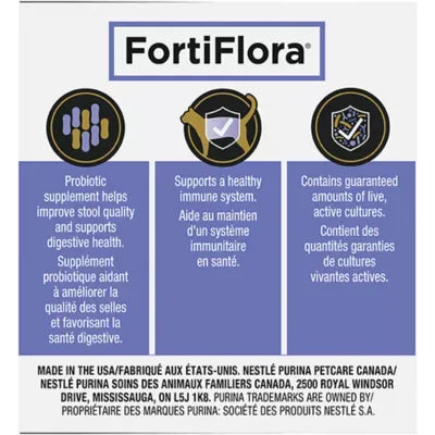 Purina Pro Plan Veterinary Supplements Feline Probiotic FortiFlora Powdered Cat Supplement