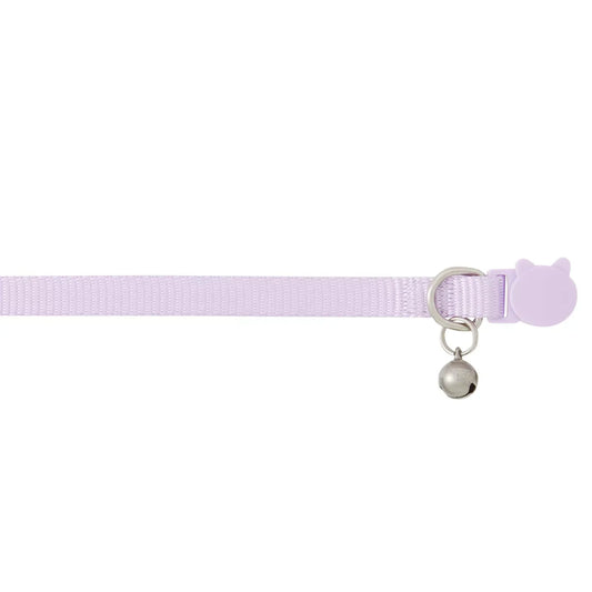 Whisker City® Lavender Cat Collar, Easy Release Cat Collar, Breakaway Collar, Kitten, Purple