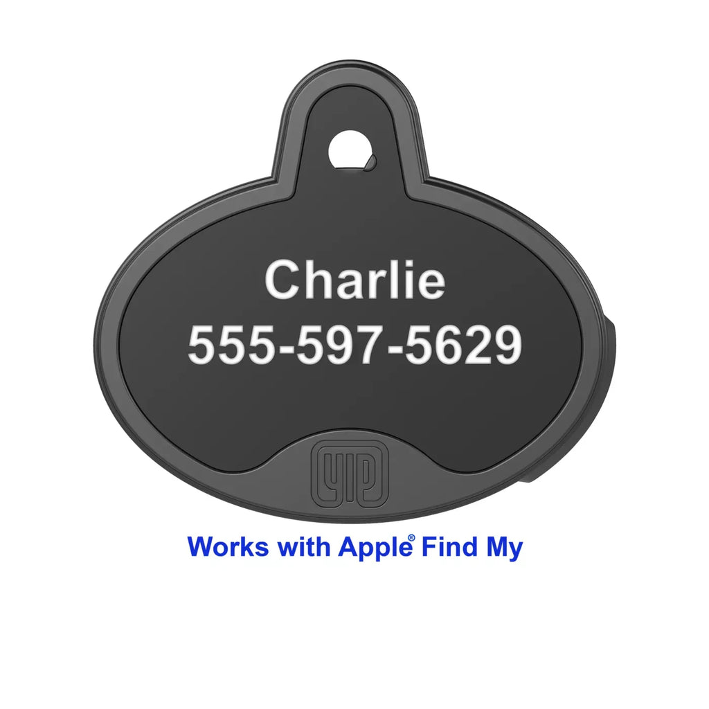YIP Smart Tag, Personalized ID Tag and Finder - Works with Apple Find My