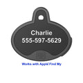 YIP Smart Tag, Personalized ID Tag and Finder - Works with Apple Find My