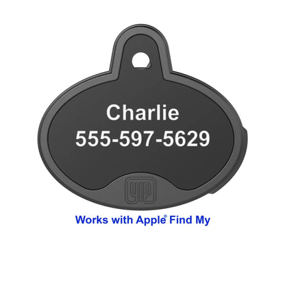 YIP Smart Tag, Personalized ID Tag and Finder - Works with Apple Find My