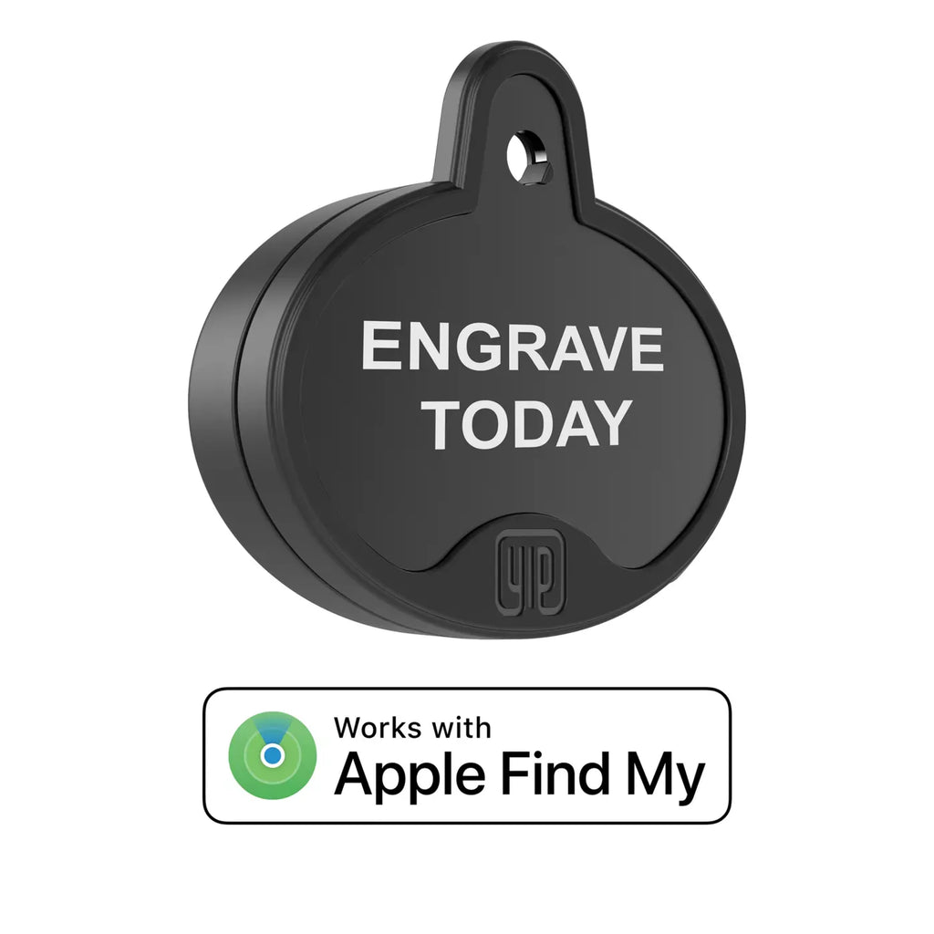 YIP Smart Tag, Personalized ID Tag and Finder - Works with Apple Find My