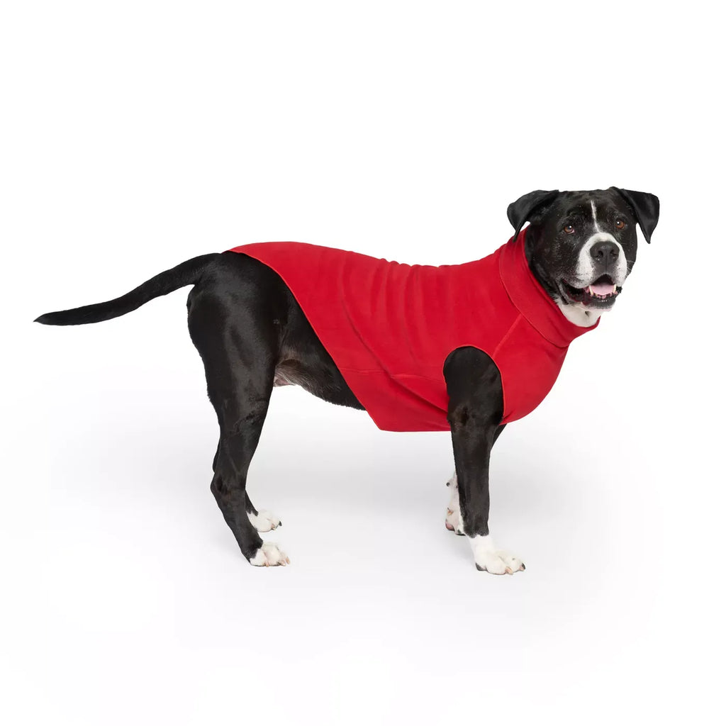 Canada Pooch Easy On Stretch Dog Fleece - Red